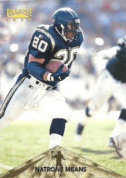Natrone Means Jacksonville Jaguars 1996 Pinnacle NFL #49